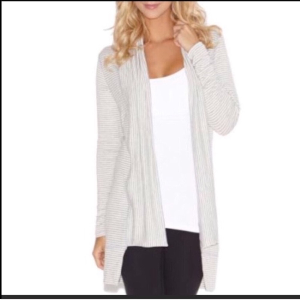 Beyond Yoga Stripe Cardigan